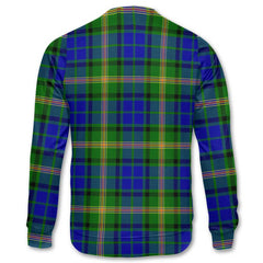 Clan Maitland Tartan Men Sweatshirt Crest And Plaid Basic Style