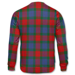 Clan Mar Tartan Men Sweatshirt Crest And Plaid Basic Style