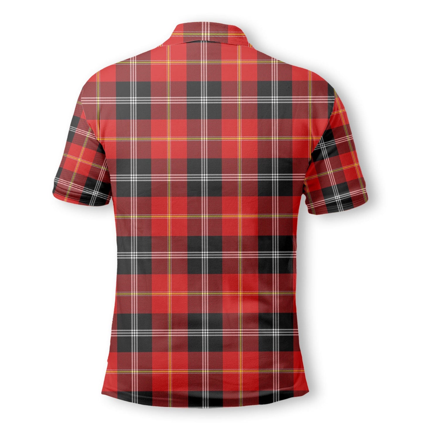 Clan Marjoribanks Tartan Golf Men Polo Shirt Crest And Plaid Basic Style