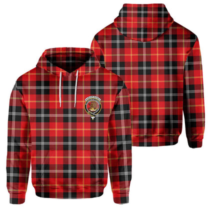 Clan Marjoribanks Tartan Men Hoodie Crest And Plaid Basic Style