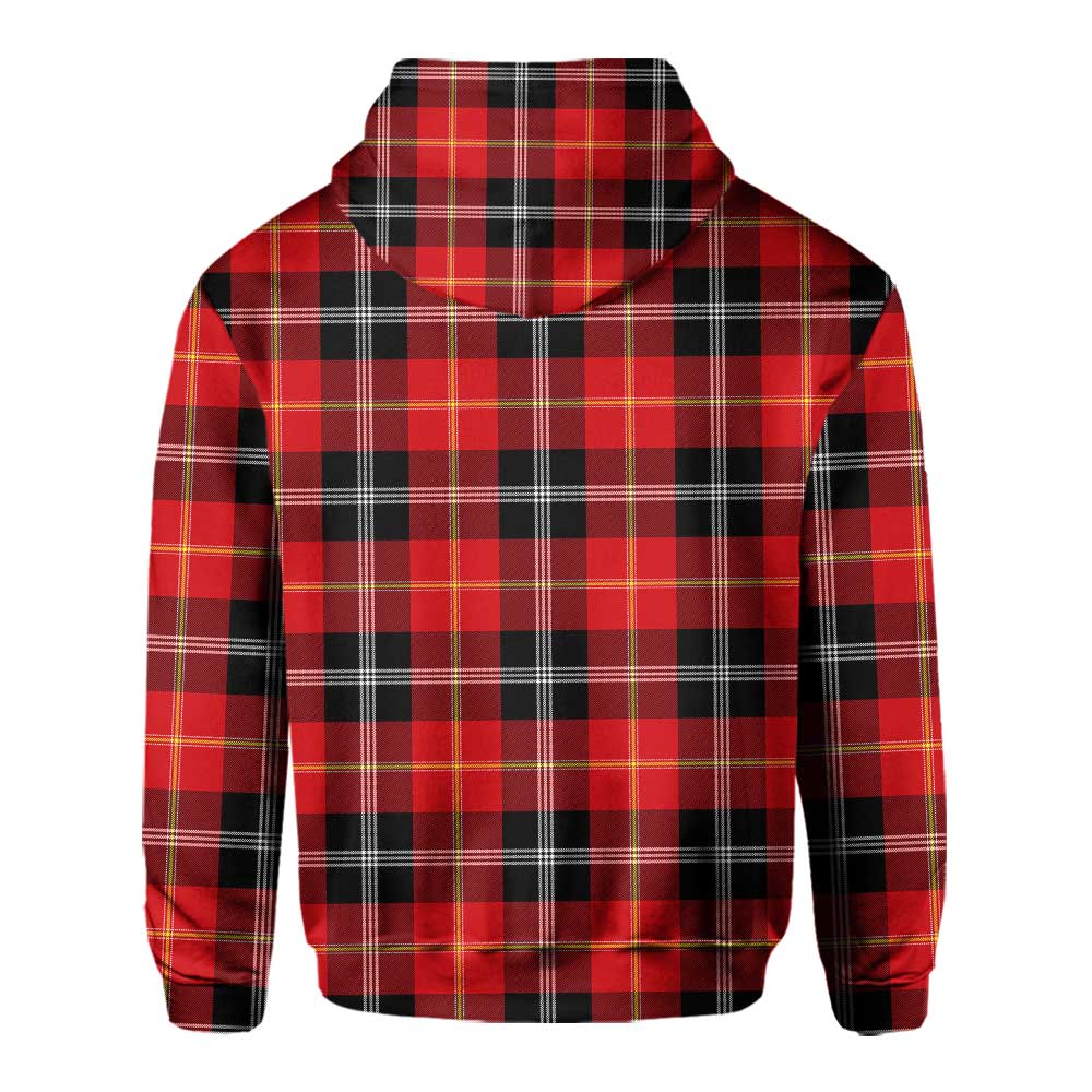 Clan Marjoribanks Tartan Men Hoodie Crest And Plaid Basic Style