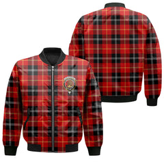 Clan Marjoribanks Tartan Women Bomber Jacket Crest And Plaid Basic Style