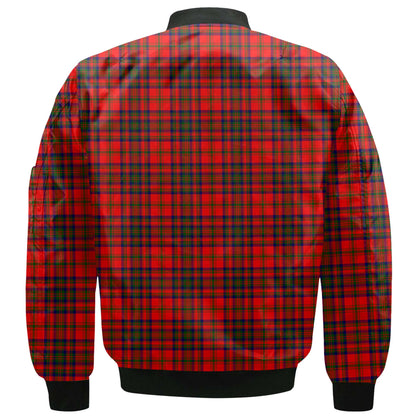 Clan Matheson Tartan Men Bomber Jacket Crest And Plaid Basic Style