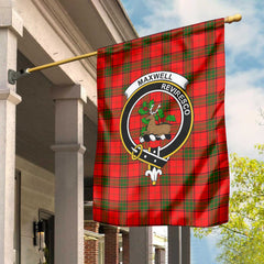 Clan Maxwell Tartan Garden Flag Crest And Plaid Basic Style