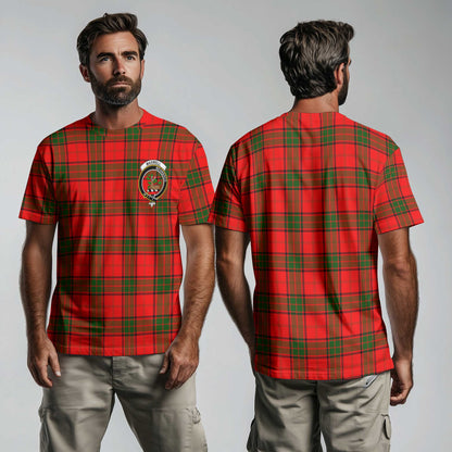 Clan Maxwell Tartan Men T Shirt Crest And Plaid Basic Style