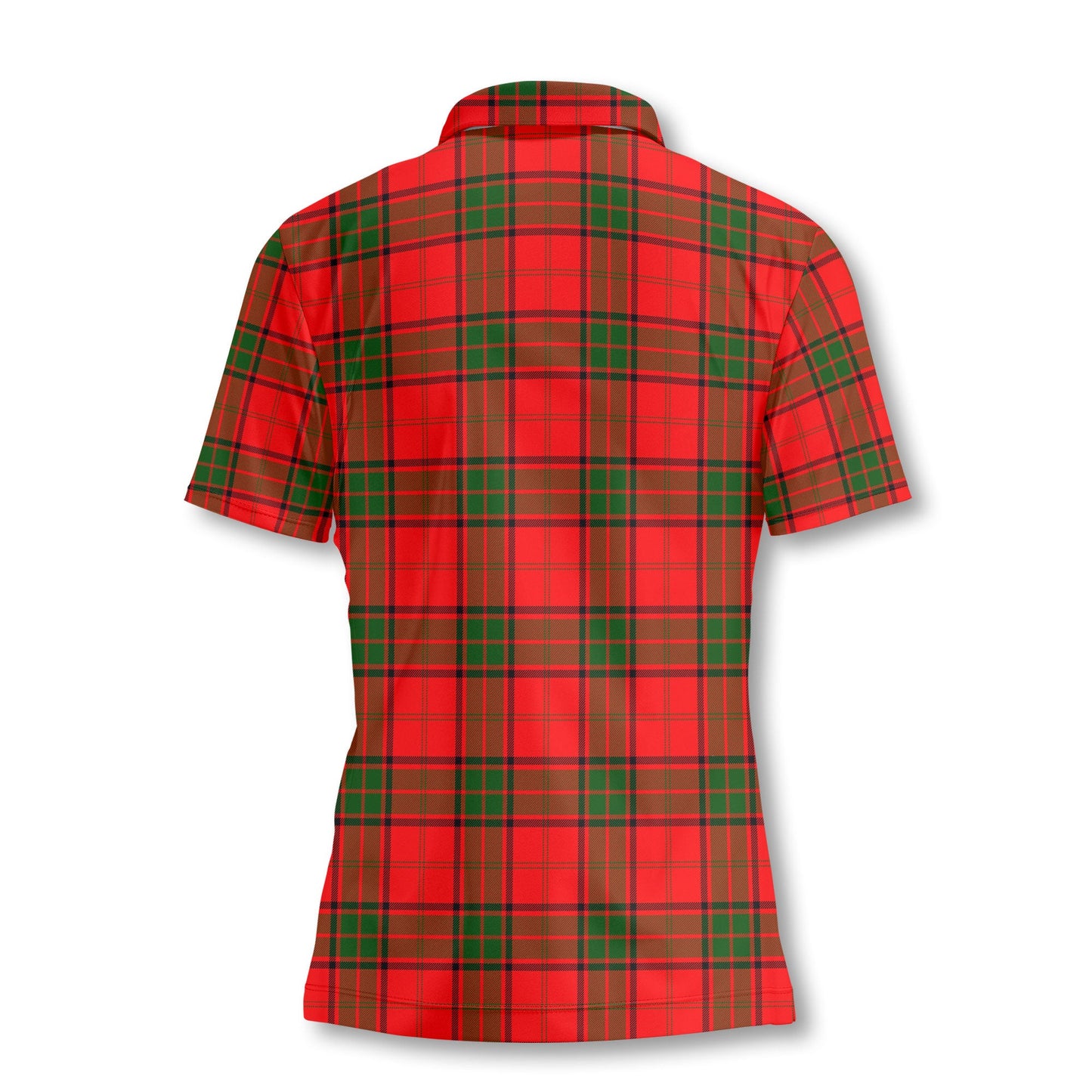 Clan Maxwell Tartan Women Polo Shirt Crest And Plaid Basic Style