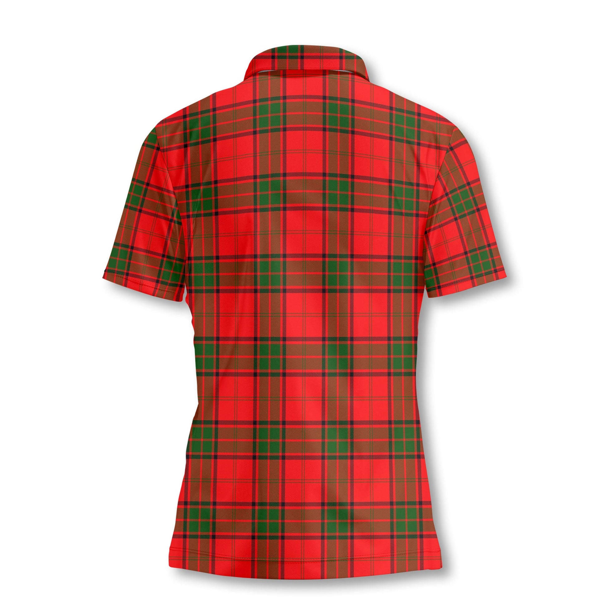 Clan Maxwell Tartan Women Polo Shirt Crest And Plaid Basic Style