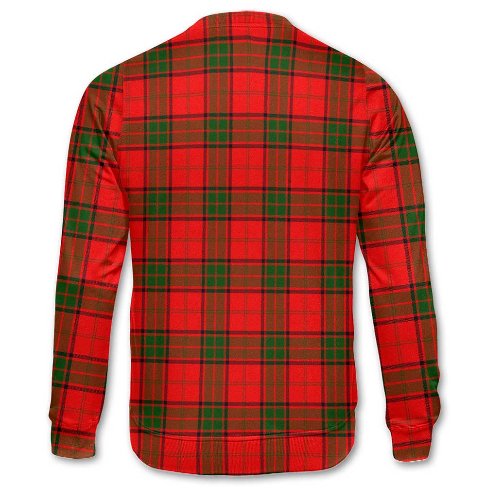 Clan Maxwell Tartan Women Sweatshirt Crest And Plaid Basic Style