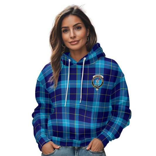 Clan Mckerrell Tartan Women Hoodie Crest And Plaid Basic Style