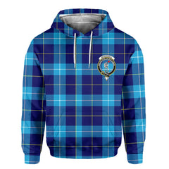 Clan Mckerrell Tartan Women Hoodie Crest And Plaid Basic Style