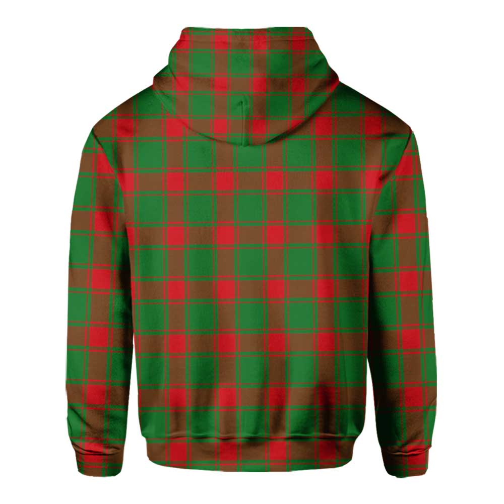 Clan Middleton Tartan Men Hoodie Crest And Plaid Basic Style