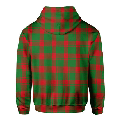 Clan Middleton Tartan Men Hoodie Crest And Plaid Basic Style