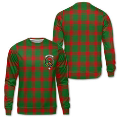 Clan Middleton Tartan Men Sweatshirt Crest And Plaid Basic Style