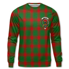 Clan Middleton Tartan Men Sweatshirt Crest And Plaid Basic Style