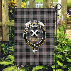 Clan Moffat Tartan Garden Flag Crest And Plaid Basic Style