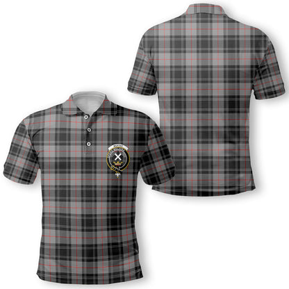 Clan Moffat Tartan Golf Men Polo Shirt Crest And Plaid Basic Style