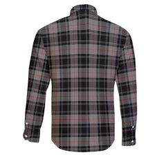 Clan Moffat Tartan Long Sleeve Button Shirt Crest And Plaid Basic Style