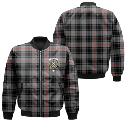 Clan Moffat Tartan Men Bomber Jacket Crest And Plaid Basic Style