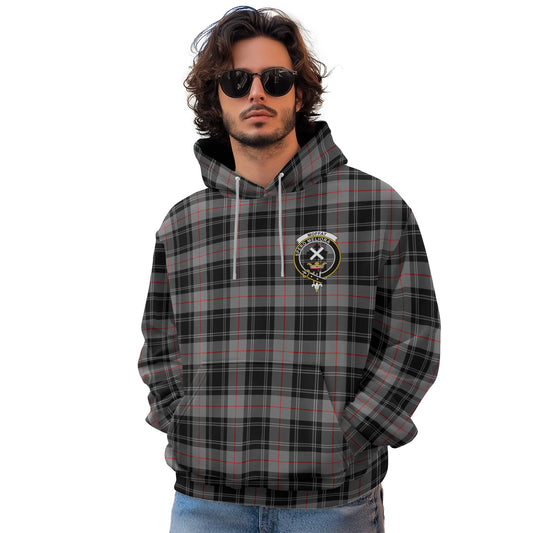 Clan Moffat Tartan Men Hoodie Crest And Plaid Basic Style