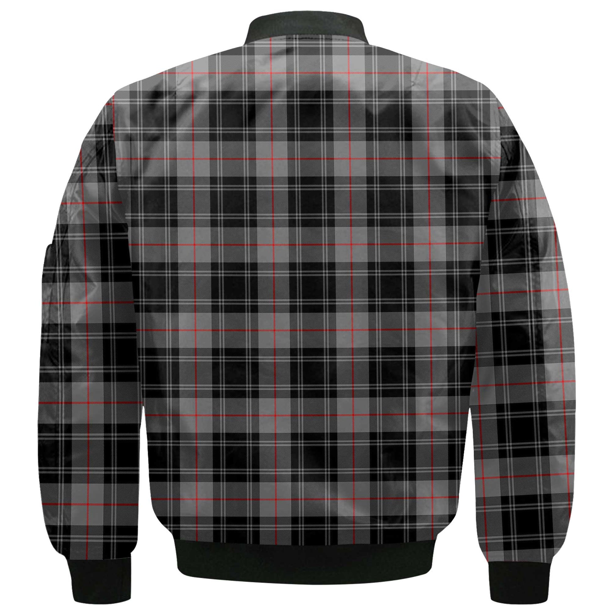 Clan Moffat Tartan Women Bomber Jacket Crest And Plaid Basic Style