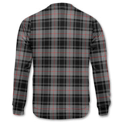 Clan Moffat Tartan Women Sweatshirt Crest And Plaid Basic Style