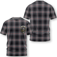 Clan Moffat Tartan Women T Shirt Crest And Plaid Basic Style
