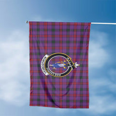 Clan Montgomery Tartan Flag Crest And Plaid Basic Style