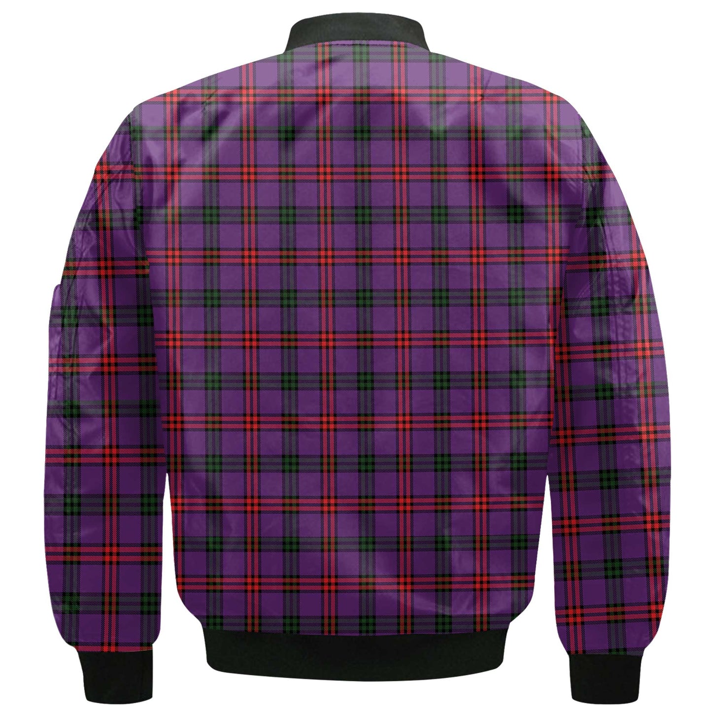 Clan Montgomery Tartan Men Bomber Jacket Crest And Plaid Basic Style