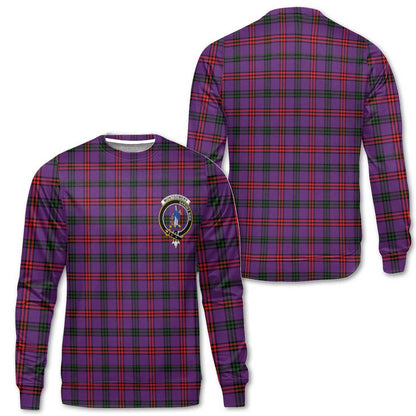 Clan Montgomery Tartan Men Sweatshirt Crest And Plaid Basic Style