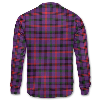 Clan Montgomery Tartan Men Sweatshirt Crest And Plaid Basic Style