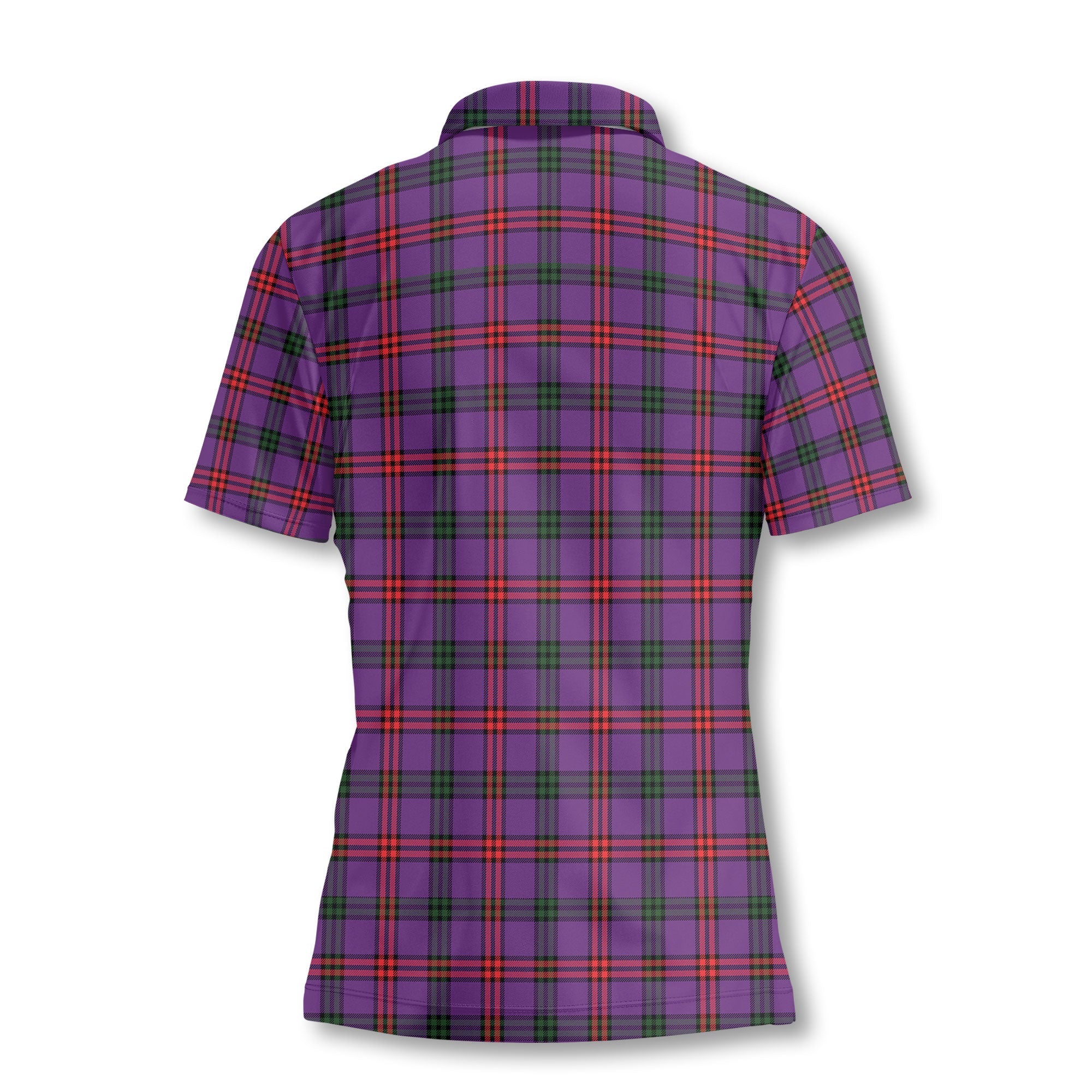 Clan Montgomery Tartan Women Polo Shirt Crest And Plaid Basic Style