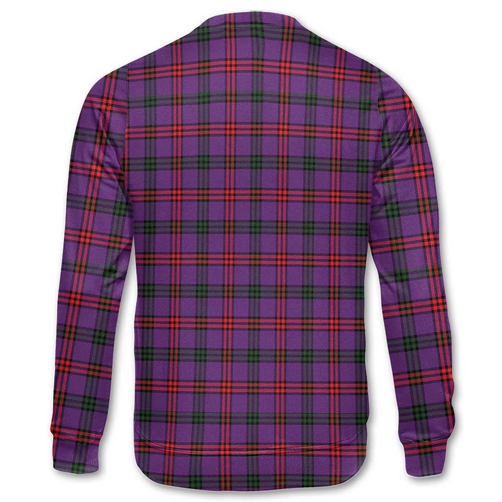 Clan Montgomery Tartan Women Sweatshirt Crest And Plaid Basic Style