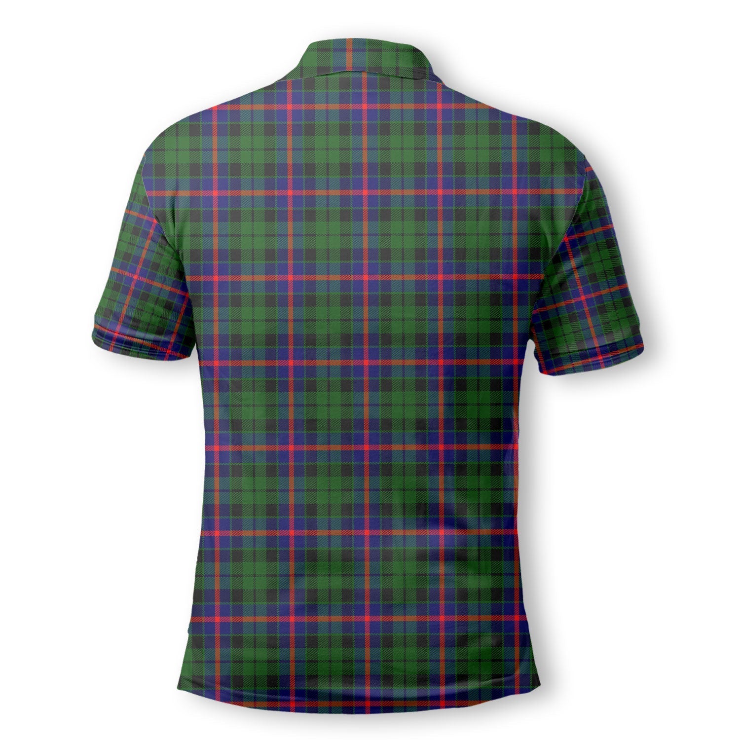Clan Morrison Tartan Golf Men Polo Shirt Crest And Plaid Basic Style