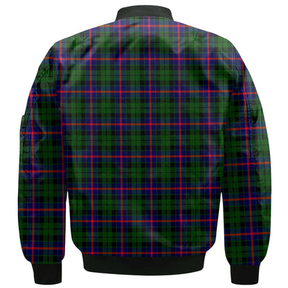 Clan Morrison Tartan Men Bomber Jacket Crest And Plaid Basic Style