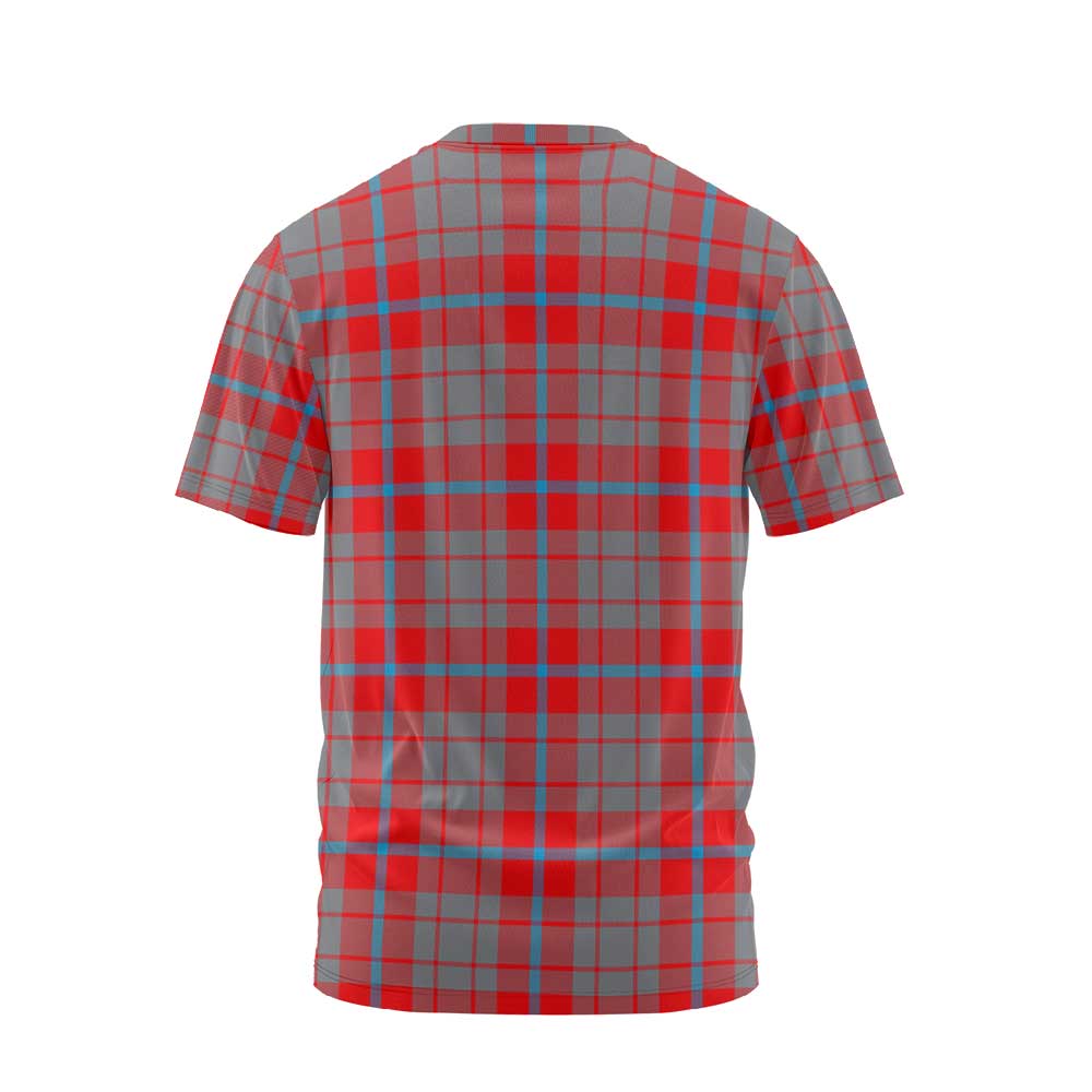 Clan Moubray Tartan Men T Shirt Crest And Plaid Basic Style