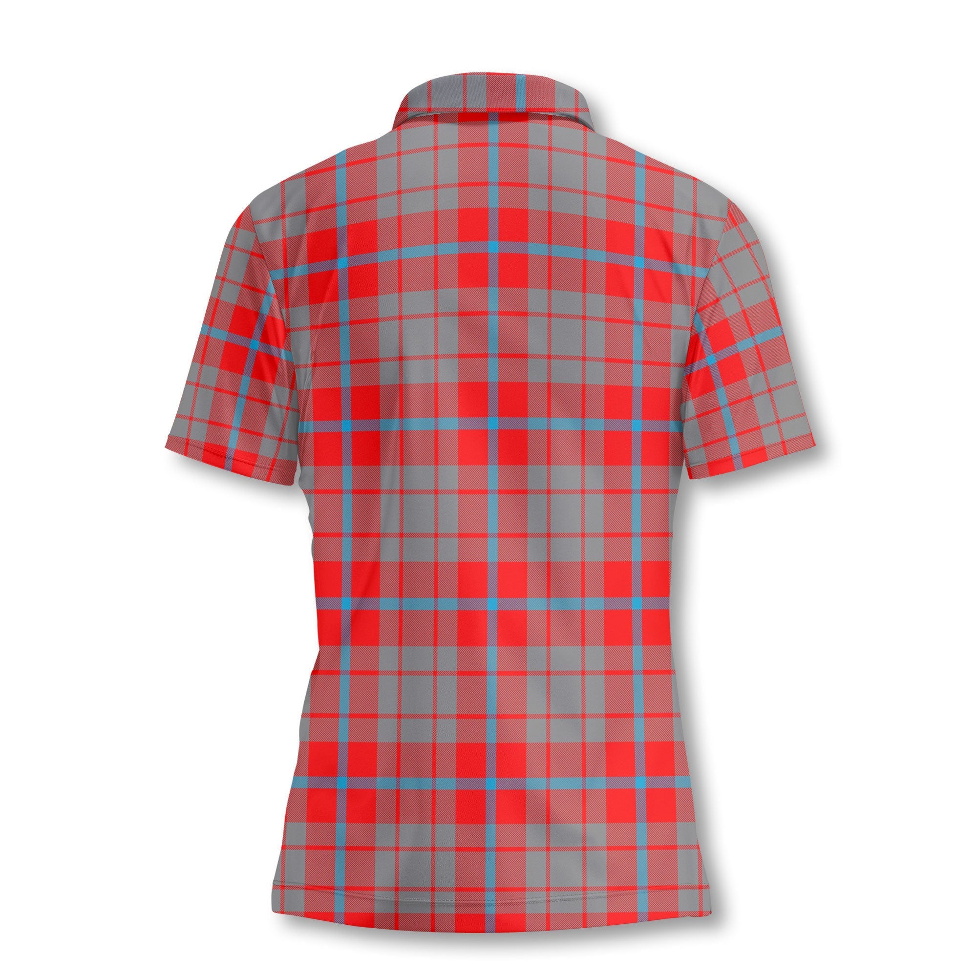 Clan Moubray Tartan Women Polo Shirt Crest And Plaid Basic Style