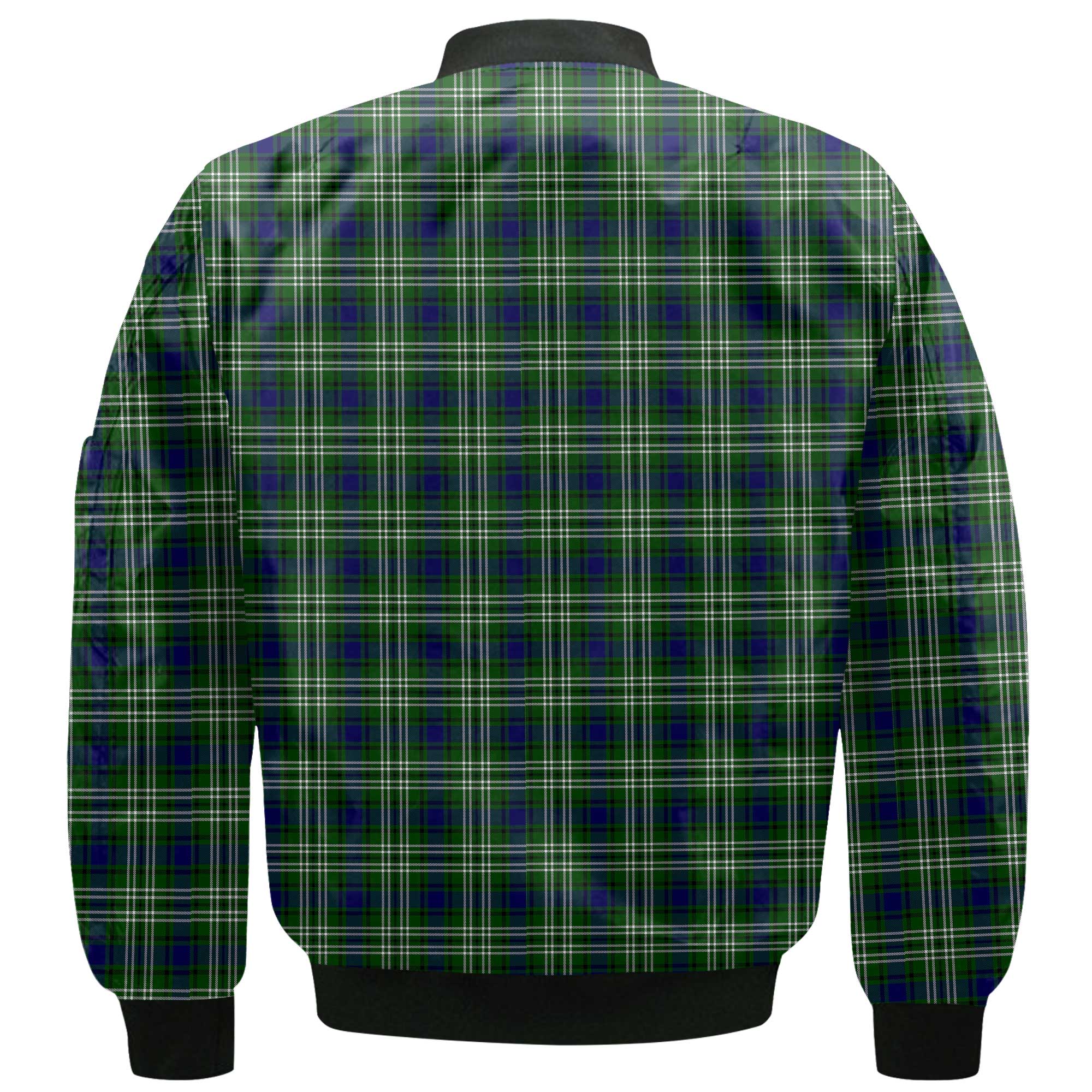Clan Mow Tartan Women Bomber Jacket Crest And Plaid Basic Style