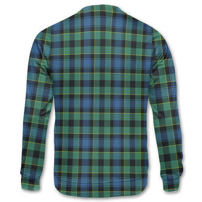 Clan Mowat Tartan Men Sweatshirt Crest And Plaid Basic Style