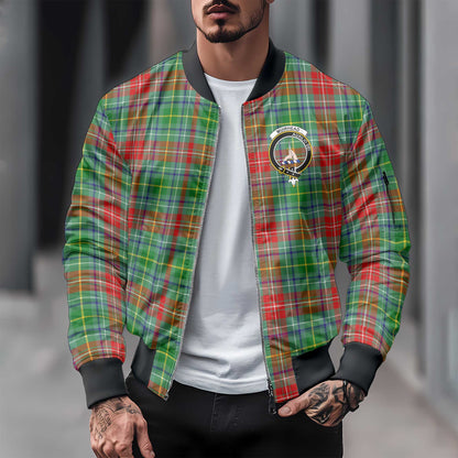 Clan Muirhead Tartan Men Bomber Jacket Crest And Plaid Basic Style