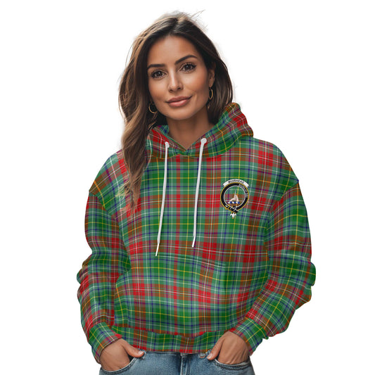 Clan Muirhead Tartan Women Hoodie Crest And Plaid Basic Style