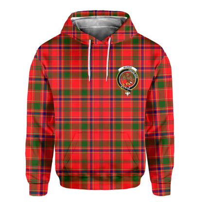 Clan Munro Tartan Men Hoodie Crest And Plaid Basic Style