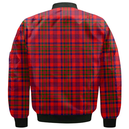 Clan Murray Of Atholl Tartan Men Bomber Jacket Crest And Plaid Basic Style