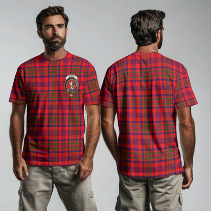 Clan Murray Of Atholl Tartan Men T Shirt Crest And Plaid Basic Style