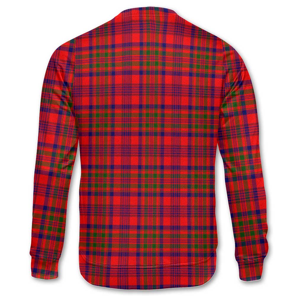 Clan Murray Of Atholl Tartan Women Sweatshirt Crest And Plaid Basic Style