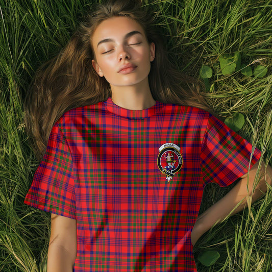 Clan Murray Of Atholl Tartan Women T Shirt Crest And Plaid Basic Style