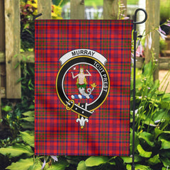 Clan Murray Of Dysart Tartan Garden Flag Crest And Plaid Basic Style