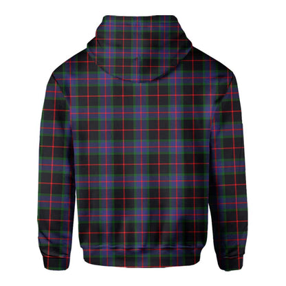 Clan Nairn Tartan Men Hoodie Crest And Plaid Basic Style