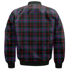 Clan Nairn Tartan Women Bomber Jacket Crest And Plaid Basic Style