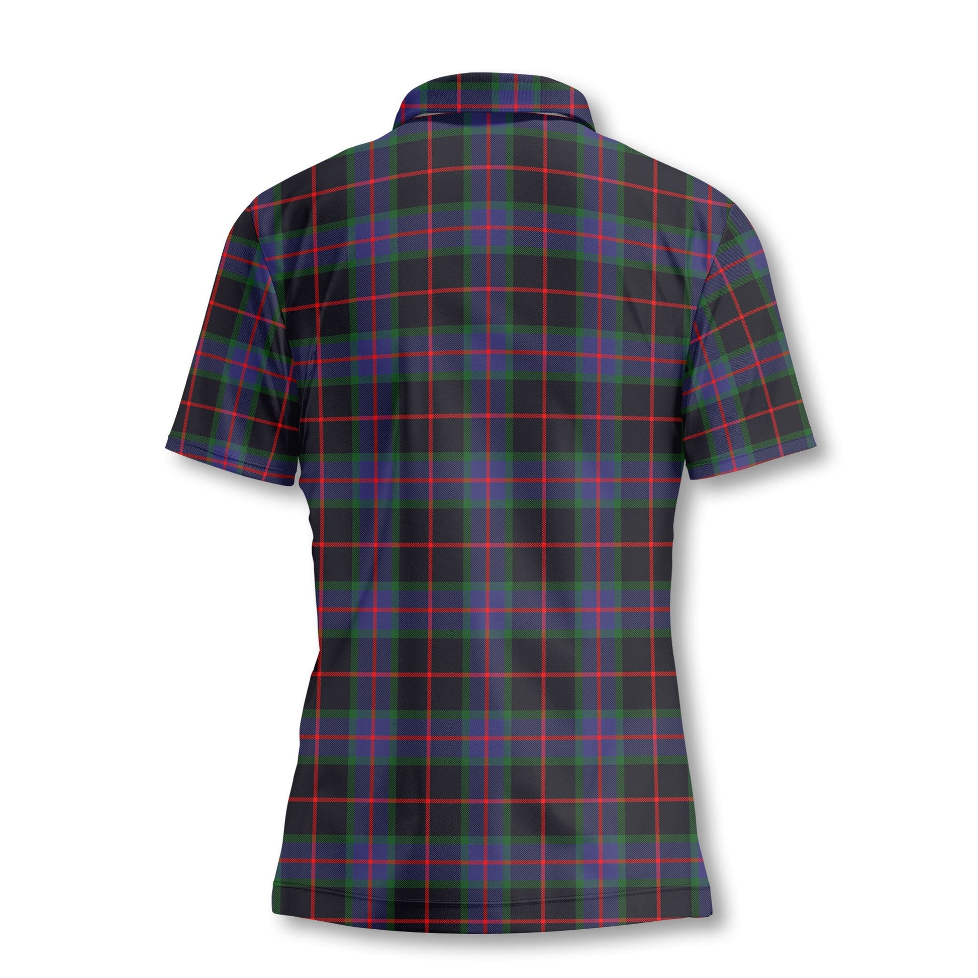 Clan Nairn Tartan Women Polo Shirt Crest And Plaid Basic Style