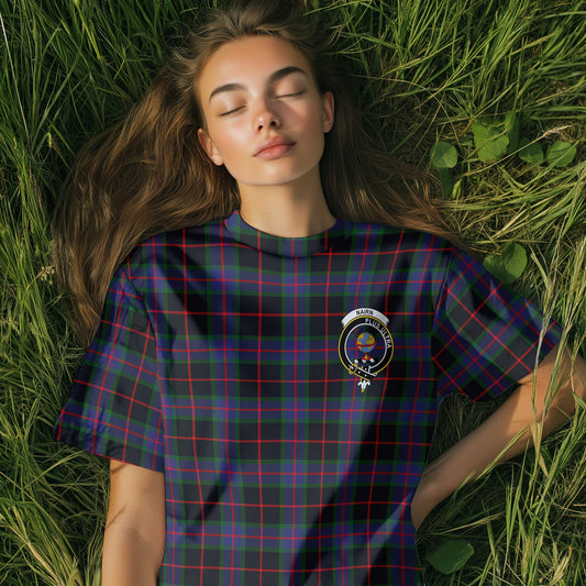 Clan Nairn Tartan Women T Shirt Crest And Plaid Basic Style